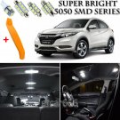 10 x Xenon White Interior LED Lights Kit + TOOL For 2016 - 2018 Honda HRV HR-V