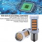 2x Amber Yellow 92SMD 1156 BA15S P21W LED For Car Turn Signal Corner Light Bulb