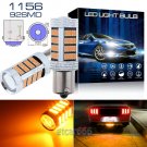 Amber Yellow Projector LED 1156 92SMD Camper Trailer Interior Light Bulbs 1141