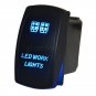 Car 300W 40A Wiring Harness Kit Laser Rocker Switch Controller For Working Light