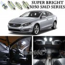 18pcs Xenon White LED Interior Lights Bulb Package Kit For Volvo S60 2011-2015