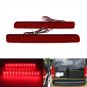 2x LED Lens Rear Bumper Reflector Brake Light For Land Rover Discovery 3/4 05-09