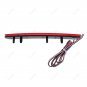 2x LED Lens Rear Bumper Reflector Brake Light For Land Rover Discovery 3/4 05-09