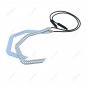 SMD Angel Eye LED RING HEADLIGHTS KIT White Amber For BMW M3 M4 M5 F30 F32 F80