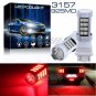 2x High Power 3157 RED LED Tail Brake Light Bulbs For Chevy Silverado 1500 00-12