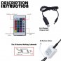 48 LED Car Interior Atmosphere Neon Lights Strip Wireless Remote Control USB RGB