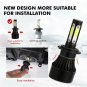 6000K 4COB 1900W LED Headlight Conversion Bulb H1 H4 H7 H10 H13 9004 9005 9006
