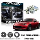 13Pcs Bright White LED Lights Interior Package Kit For 2016-2017 Mazda Miata MX5