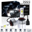 2X 210000LM 1400W 6000K High Beam 9005 HB3 H10 Bulb LED Headlight Conversion Kit