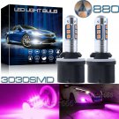 High Power 15-3030-SMD Pink Purple 880 LED Projector Bulbs DRL Driving Fog Light