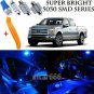 11 x Ultra Blue Interior LED Lights Kit + TOOL For 2004 - 2015 Ford F150 F-150