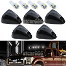 For 99-16 Ford Smoke Roof Running Light Cab Marker Bright White 5050SMD LED 5PC