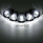 For 99-16 Ford Smoke Roof Running Light Cab Marker Bright White 5050SMD LED 5PC