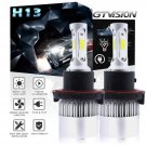 2pc High Power H13 9008 1400W 210000LM LED Headlight Kit Hi/Low Beam White 6000K
