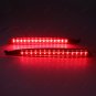 2Pcs Rear Bumper Reflector LED Tail Stop Brake Light For Mazda 6 2003-2008 24SMD