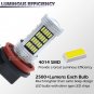 H11 H8 H9 92SMD LED Fog Light Bulbs Car Driving Lamp DRL 6500K HID Xenon White