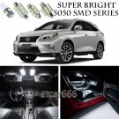 5050 SMD White LED Interior Lights Package Kit For 10-15 Lexus RX350 RX450h 17pc