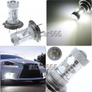Super White H7 High Power COB LED 25W Daytime Running Light Fog Lamp HeadLight