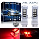 92SMD 3156 3157 LED Projector Bulb Super RED Brake Tail Light Stop Singal Light