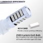 92SMD 3156 3157 LED Projector Bulb Super RED Brake Tail Light Stop Singal Light