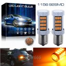 Amber Yellow 1156 5007 7506 BA15S High Power LED Projector Tail Brake Light Bulb