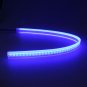 2x 60cm Turn Signal Strip Light Blue Amber Switchback Sequential Headlight DRL