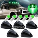 For 99-16 Ford Truck Pickup Smoke Roof Running Light Cab Marker + 5x Ceramic LED