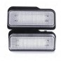 2x LED License Number Plate Light No Error For Mercedes Benz E Class W211 White