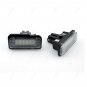 2x LED License Number Plate Light No Error For Mercedes Benz E Class W211 White