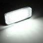 2x LED License Number Plate Light No Error For Mercedes Benz E Class W211 White