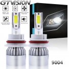 9004 HB1 COB LED Headlight Lamp For Dodge Ram 1500 2500 3500 94-01 High Low Beam
