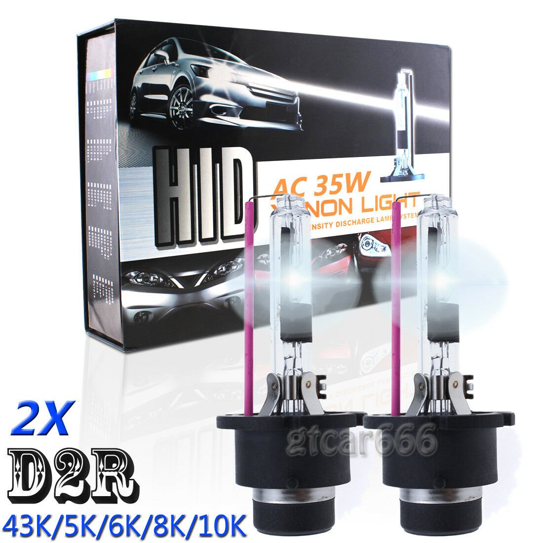 35W D2R HID Xenon Headlight Bulb OEM Low Beam Light For Mini Cooper 43K 5K 6K 8K