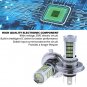 2X 92-4014SMD Ice Blue H4 HB2 9003 High Power LED Projector Fog Light Bulbs DRL