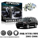 13PCS Bright Super White LED Interior Lights Package Kit For Acura MDX 2001-2006