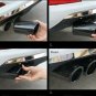 1x For Honda Accord 2008-13 Chrome Stainless Steel Exhaust Tail Muffler Tip Pipe