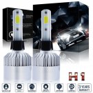 2PCS 1400W H1 LED Headlight Bulb Kit For Nissan 350Z 2003-2005 Mazda 6 2003-2008