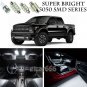 5050 SMD White LED Interior Lights Package Kit For 2010-2014 Ford Raptor 7pcs
