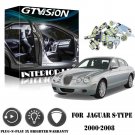 13x Xenon Super White Interior LED Light Package Kit For Jaguar S-Type 2000-2008