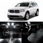 17 x Xenon White LED Interior Light Package Kit For Dodge Durango 2011 - 2016