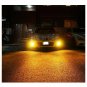 2x High Power 11W Yellow Amber H3 CREE COB LED Bulbs For Car DRL Fog Lights