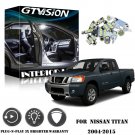 11Pcs White LED Interior Lights Bulbs Package Kit For 04-15 Nissan Titan Pickup