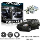8x Bright White LED Lights Interior Package Kit For 04 - 11 Mitsubishi Endeavor