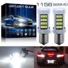 2x Bright White 1156 5007 7506 92-4014SMD High Power LED Tail Brake Light Bulb