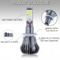 880 881 H27 6000K COB LED Fog Driving Light Conversion Bulbs Kit w/ 2-Mode Flash