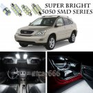 5050 SMD White LED Interior Lights Package Kit For 2003-2009 Lexus RX 17pcs