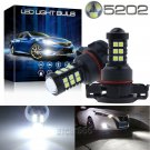 2X 30-3030SMD White 5202 LED Fog Light Bulbs for Chevrolet Silverado 1500 08-15
