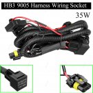 35W HID Xenon Headlight 9005/HB3 Bulbs Relay Fuse Cable Wiring Harness Decoder