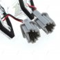 2Pcs LED License Number Plate Light For Honda Jazz CR-V Stream Odyssey Crosstour
