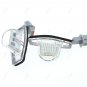 2Pcs LED License Number Plate Light For Honda Jazz CR-V Stream Odyssey Crosstour