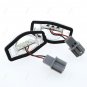 2Pcs LED License Number Plate Light For Honda Jazz CR-V Stream Odyssey Crosstour